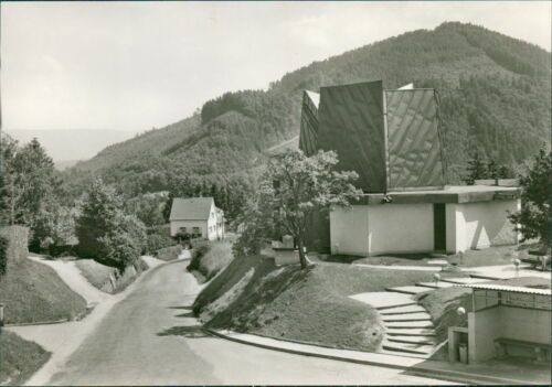 Postcard Ebersteinburg near Baden-Baden (9954) evang. church
