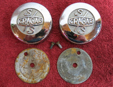 Pair Vintage Cragar Ss Center Caps 1960s 1970s Gm Ford Mopar Hot Rod Muscle Car Pair Vintage Cragar Ss Center Caps 1960s 1970s Gm Ford Mopar Hot Rod Muscle Car
