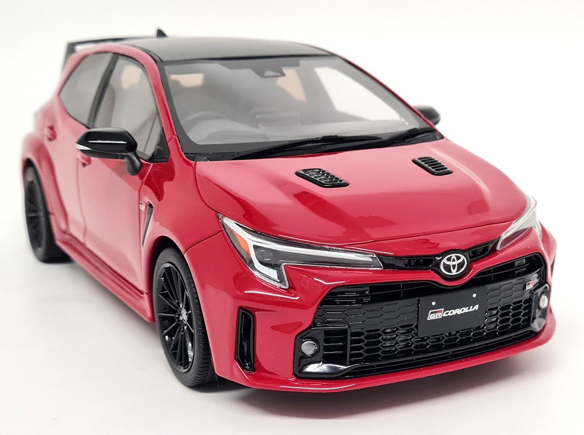 Otto 1/18 Toyota Corolla GR Circuit Ed Supersonic Red 2022 Resin Scale Model Car