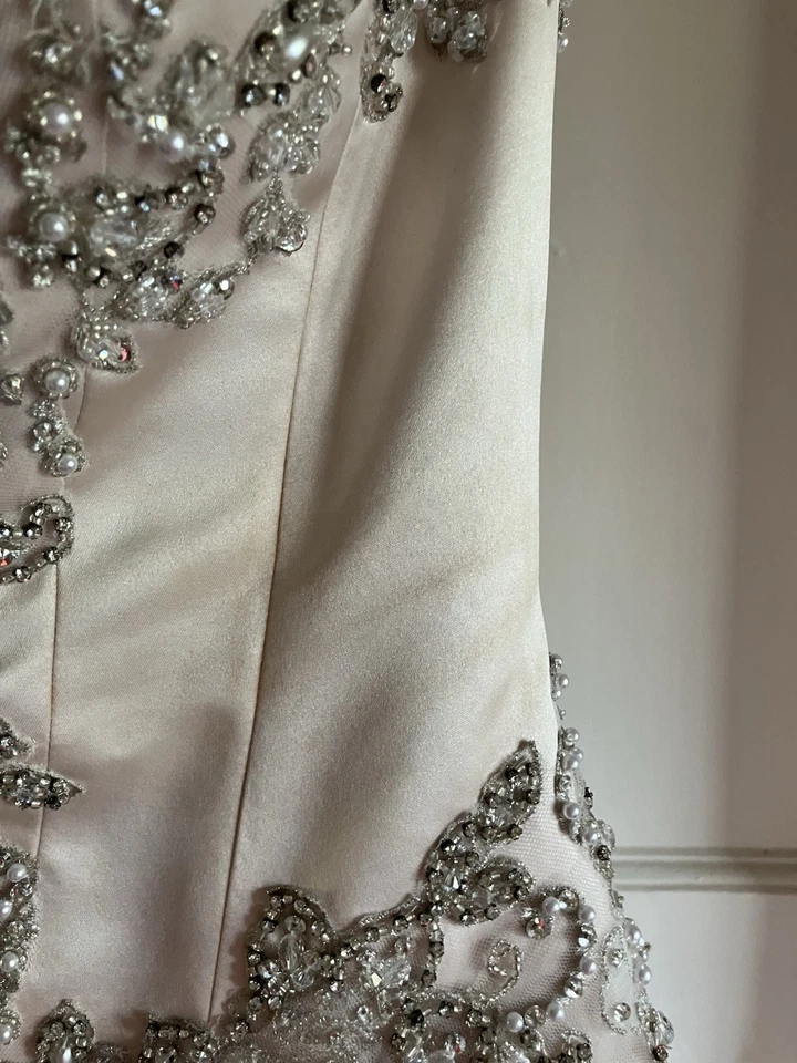 Kenneth Winston Private Label Wedding Dress Size 8 - Image 3 of 4