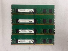 Lot Of 4 Micron 4GB 1RX8 PC4-2400T DDR4 Server Memory RAM MTA9ASF51272PZ-2G3B1IK