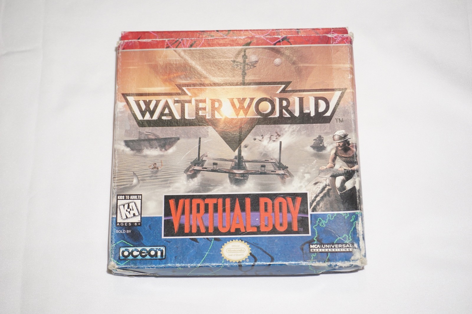 Waterworld (Nintendo Virtual Boy) Complete in Box CIB 