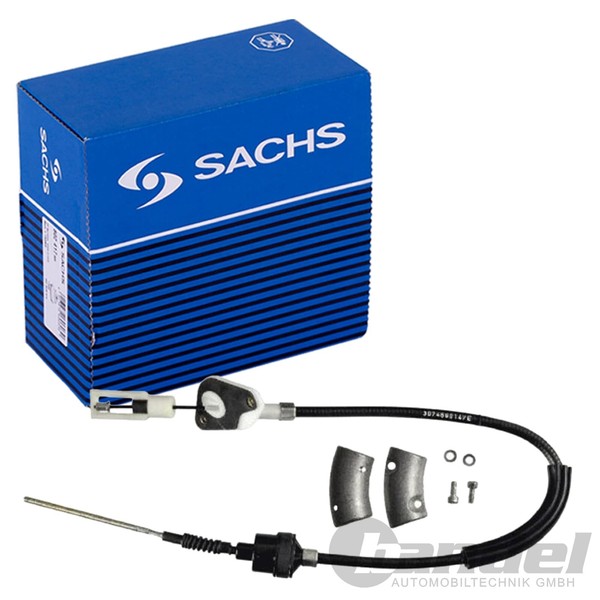 Sachs Kupplungsseil Kupplungszug 1000Mm FüR Fiat 500 Panda-image