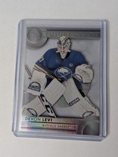 2023-24 SP Authentic Devon Levi Future Watch Acetate SP #103 Rookie Auto RC