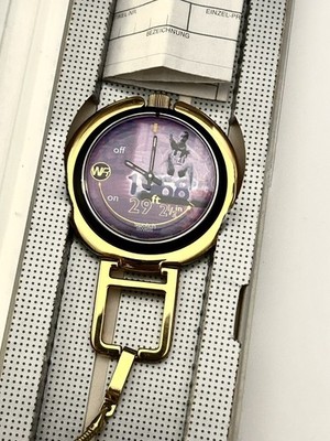 Vintage Pop Swatch Taschenuhr -PUZ 100 - Bob Beamon - NEU Ungetragen