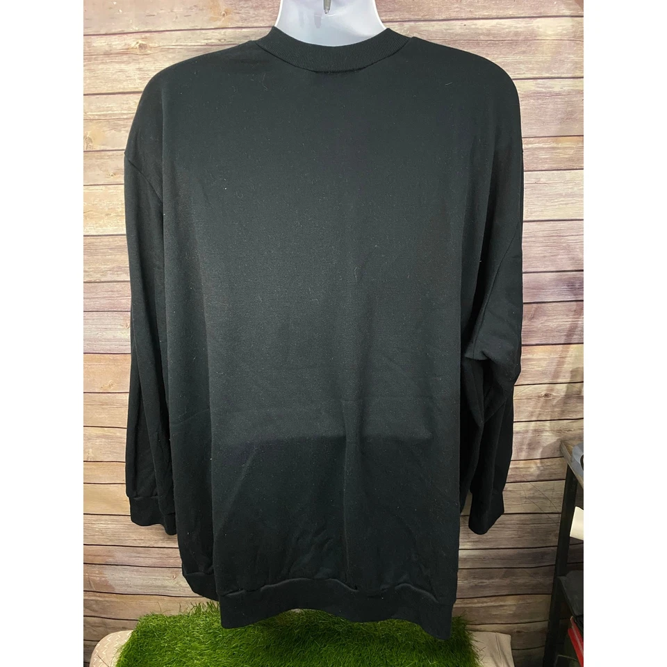 De colección J.E. Ropa deportiva Navidad Pullover Camisa 4X Manga Larga Vacaciones Gráfico EE. UU. Foto 2 de 4