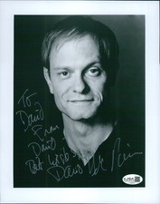David Hyde Pierce Actor Signed 8x10 Matte Photo JSA Authenticated