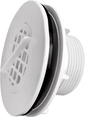 Threaded Inlet Strainer Kit for Intex Filter Pumps - Includes Rubber Washer & Nu