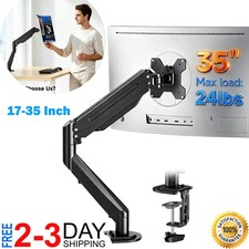 1 PC Black Single Monitor Arm Adjustable Stan...