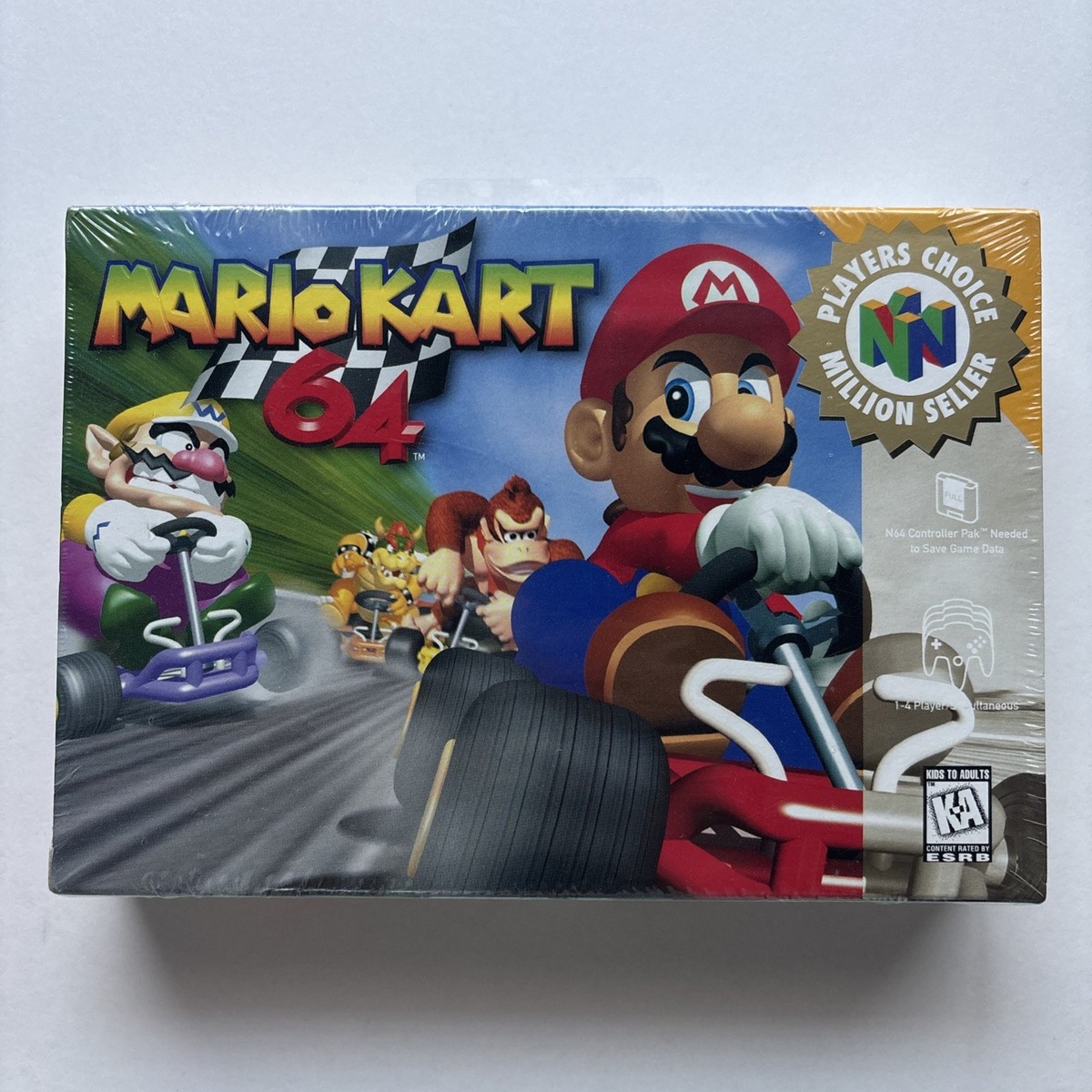 Mario Kart 64 Brand New Factory Sealed Authentic Nintendo 64 N64