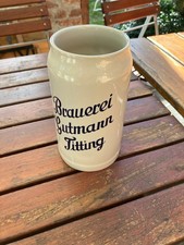 Brauerei Gutmann Titting ~ Ma&szlig;krug Steinkrug  1 Liter