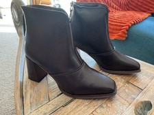Stunning Ankle Boots, Chocolate Brown Heel 3” . size 5 size 6 size 7 and size 8 