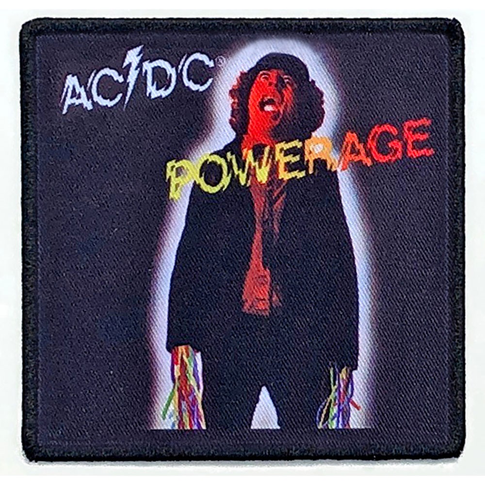 AC/DC Powerage Iron On Patch NEW OFFICIAL