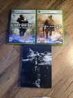 Microsoft Xbox 360 CIB Call of Duty Modern Warfare 1 2 3 Trilogy Bundle Lot CF