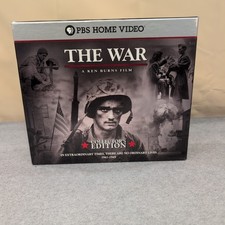 The War Ken Burns Collector's Edition Book Soundtrack PBS Home Video NO DVDs