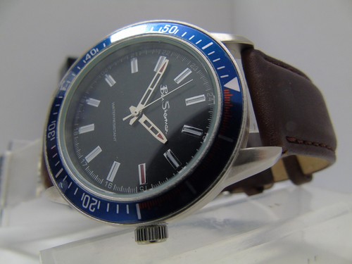 RELOJ DE CUARZO BEN SHERMAN PARA HOMBRE **NUEVO-ANTIGUO STOCK** EN CAJA - Imagen 3 de 13