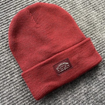 Outerknown Industrial Beanie Unisex One Size Red Wine NWT - Sold Out