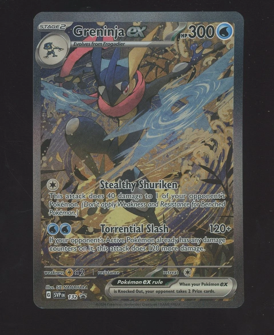 Greninja Ex 132 Sv: Scarlet & Violet Promo Cards for sale | eBay