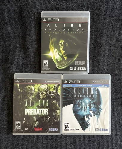 Aliens vs Predator Isolation Colonial Marines PlayStation 3 PS3 LOT