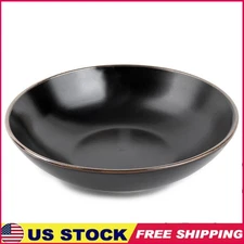 Stoneware Bowl Dishwasher Microwave Safe Durable Kitchen Serving Essential New