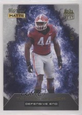 2022 Wild Card MATTE Rookie Heat Silver - Blue Flames 46/75 Travon Walker 2zr. rookie card picture
