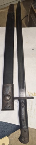 Rare Antique Brittish 1907 Wilkinson Sword Co Bayonet SMLE NO1 MK11 GR DOM 1910