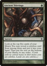 Ancient Stirrings #174 - Rise of the Eldrazi Common Sinlge Magic: The Gathering