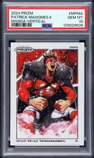 2024 PANINI PRIZM MANGA VERTICAL #MPMA PATRICK MAHOMES II PSA 10