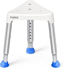 Space-Saving Triangular Shower Chair for Inside Shower, FSA/HSA Eligible
