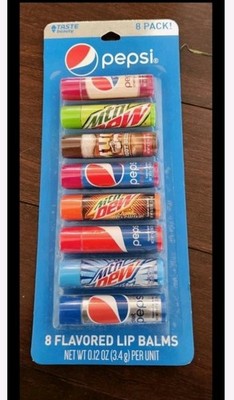 Taste Beauty Pepsi 8 Flavored Lip Balm