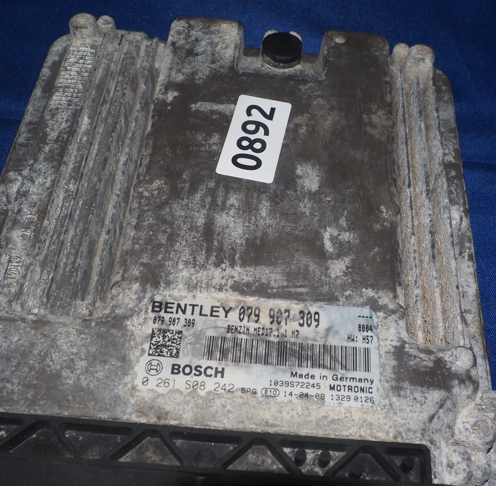 2013-2018 Bentley Continental GT GTC 4.0L V8 Engine Contorl Module *For Parts*