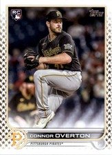 2022 Topps Factory Set Gold Stars #339 Connor Overton - BB