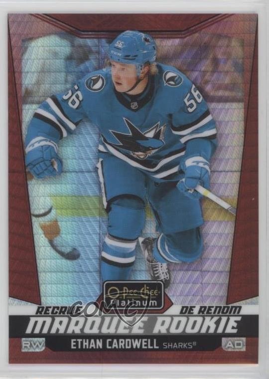 2024 O-Pee-Chee Platinum Marquee Rookies Red Prism Ethan Cardwell Rookie RC 9be