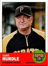 2012 Topps Heritage #393 Clint Hurdle