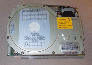 NEC D5126 20mb 5.25" MFM Festplatte anschauen!!