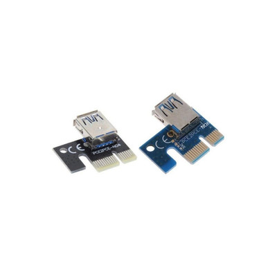 Mini PCI-E Riser Extended Adapter USB 3.0 PCI-E 1X to 16X Graphics Riser Card t