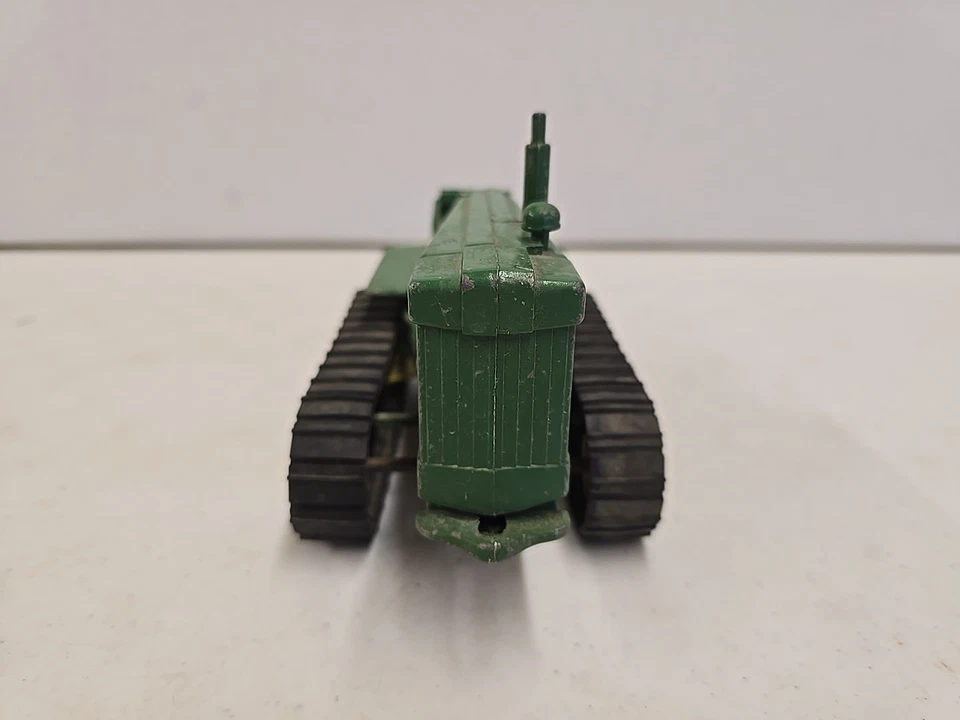 John Deere 40 oruga verde vintage Eska Ertl escala 1/16 con orugas Foto 4 de 4