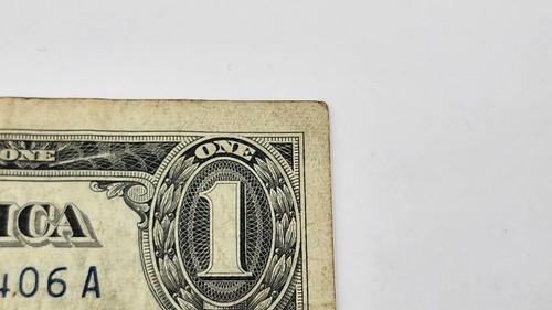 1957 US 1 Dollar Banknote - Silver Certificate; Blue Seal; W/ Motto - P# 419 - Picture 6 of 7