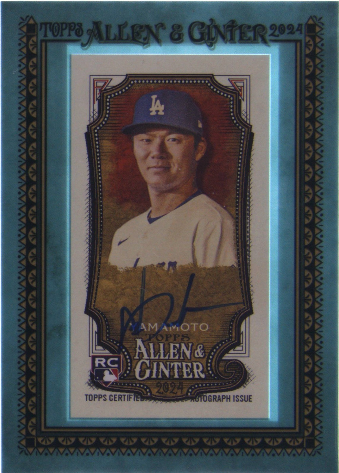 2024 Topps Allen & Ginter - Yoshinobu Yamamoto #MA-YY for sale | eBay