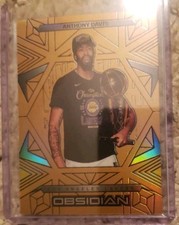 Anthony Davis /99 2024-25 Panini Obsidian Electric Etch Bronze Flood Lakers NBA