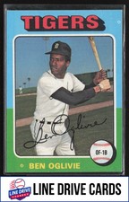 1975 Topps #344 Ben Oglivie Detroit Tigers EX