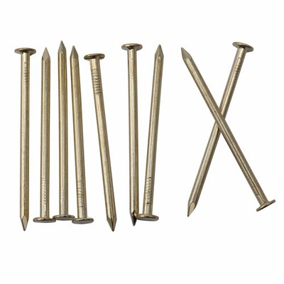 120pcs Gold Hardware Nails, 2 Inches Brass Plated 2 In , 120 Pcs,