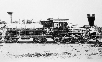 P&R reading railroad NOVELTY  copy mounted negative