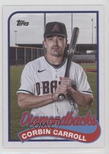 2023 Archives 1989 Topps Doubleheaders Corbin Carroll Michael Harris II ut4