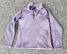 Patagonia Better Sweater Youth Girls XL Purple 1/4 Zip Fleece Pullover
