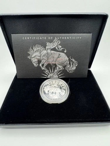 🇺🇸2022-P US MINT American Liberty Silver Medal 1 OZ .999 Silver Bullion+COA