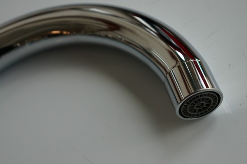 Modern Swivel Spout Kitchen Sink Mono Bloc Mixer Polished Chrome Tap No 33 - Picture 8 of 10