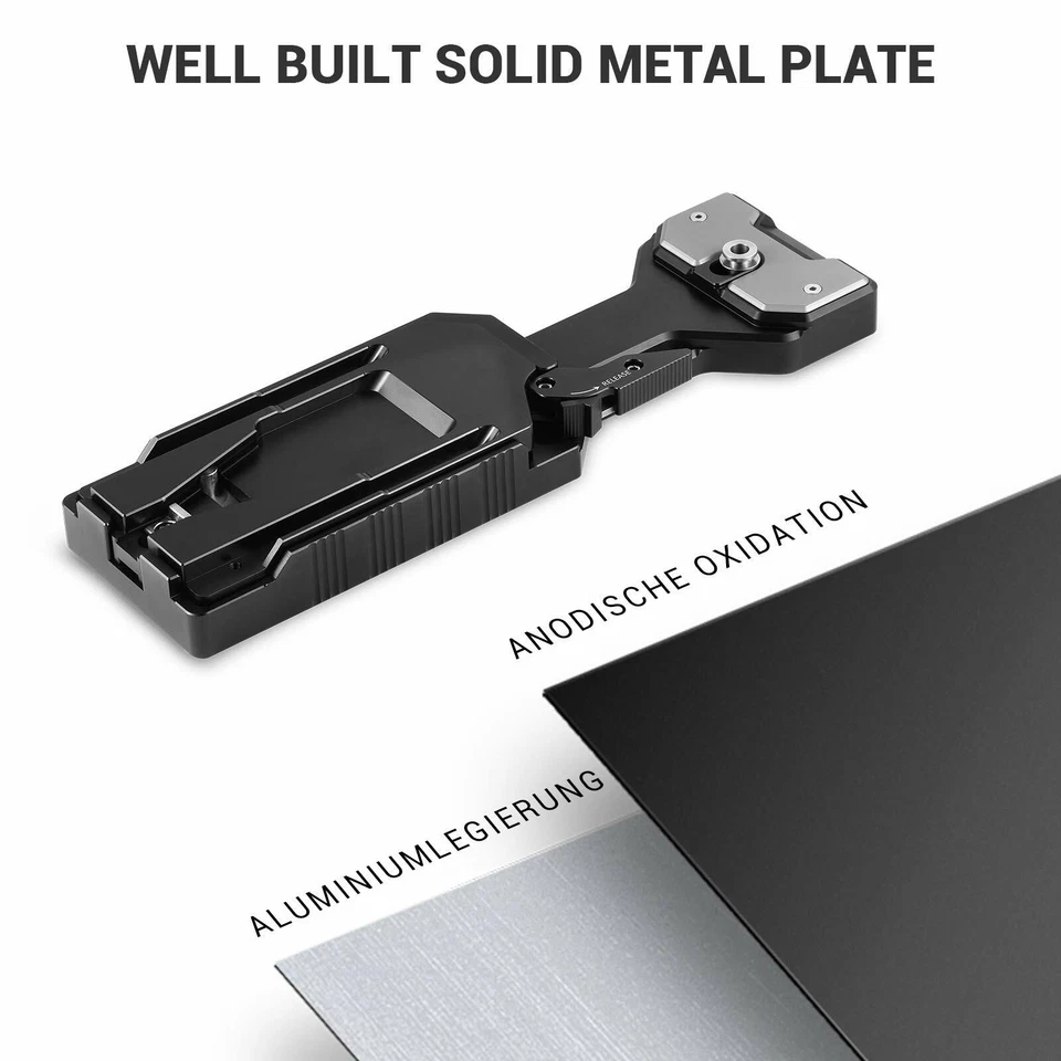 SmallRig VCT-14 Quick Release Tripod Plate 2169 With VCT-14 Shoulder Pad Pro2837 - Image 2 of 4