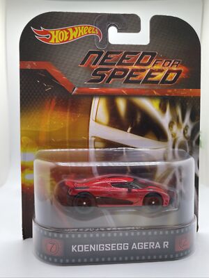 MATTEL HOT WHEELS Need For Speed Koenigsegg Agera R