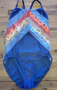 red adidas bathing suit